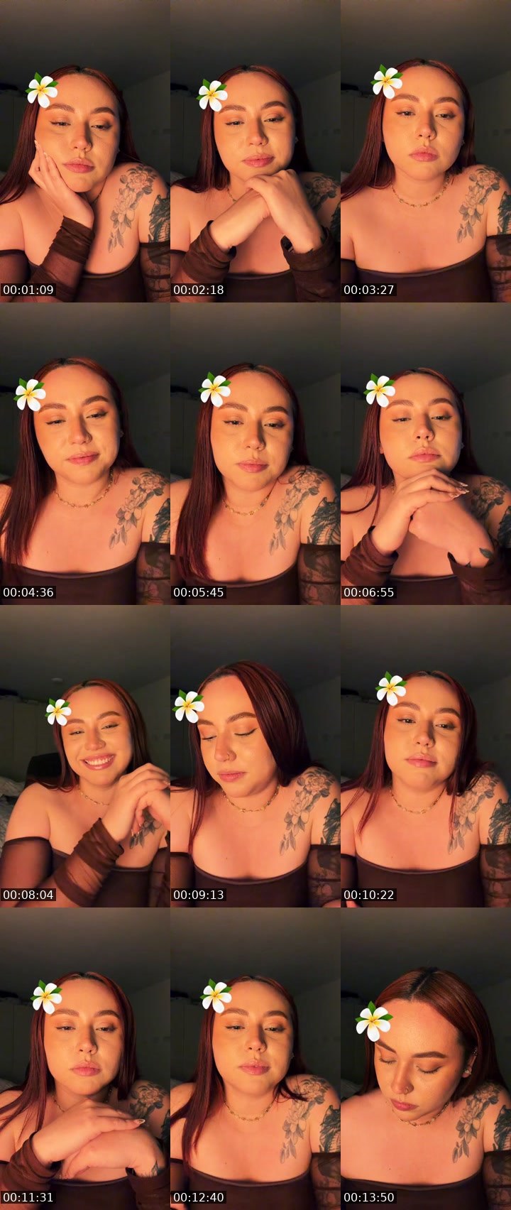 Contact-sheet preview of ItsLiaa_ ☁️'s Liveme recording