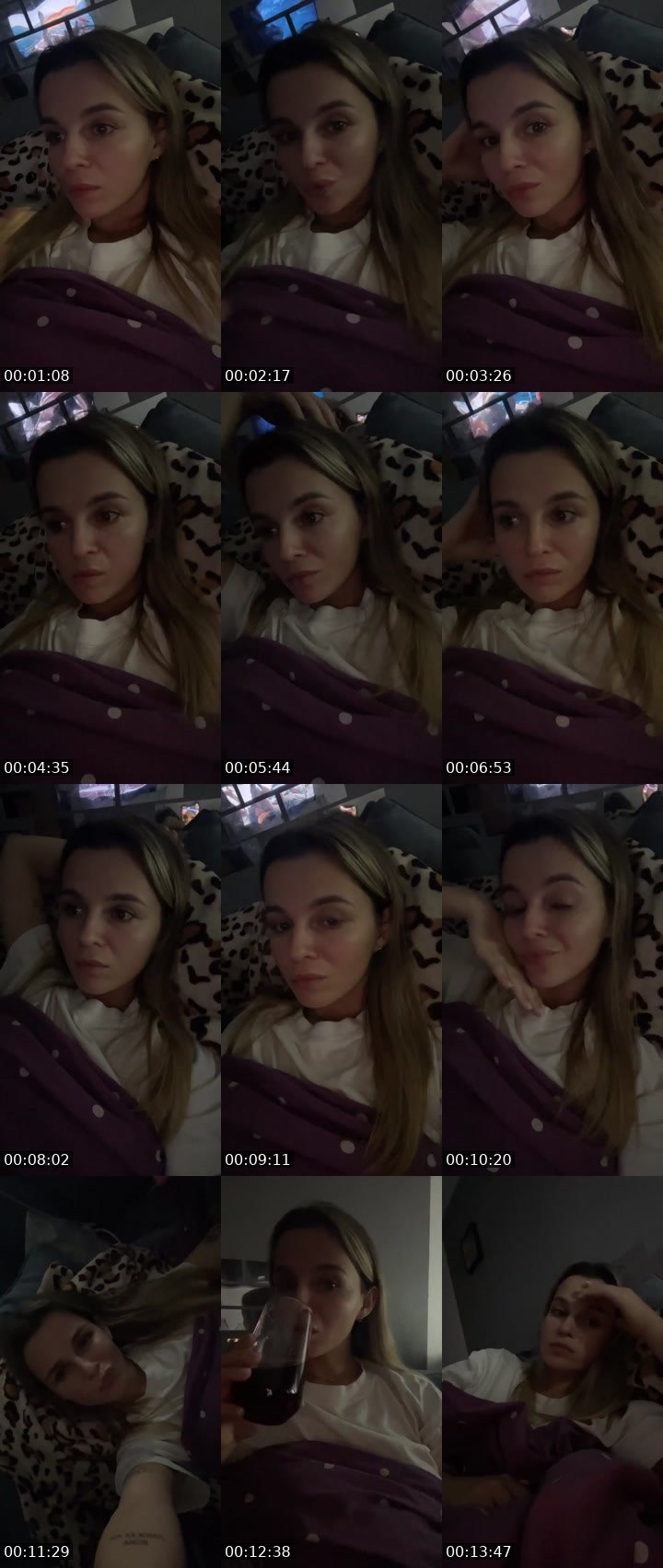 Contact-sheet preview of lisaana's Liveme recording