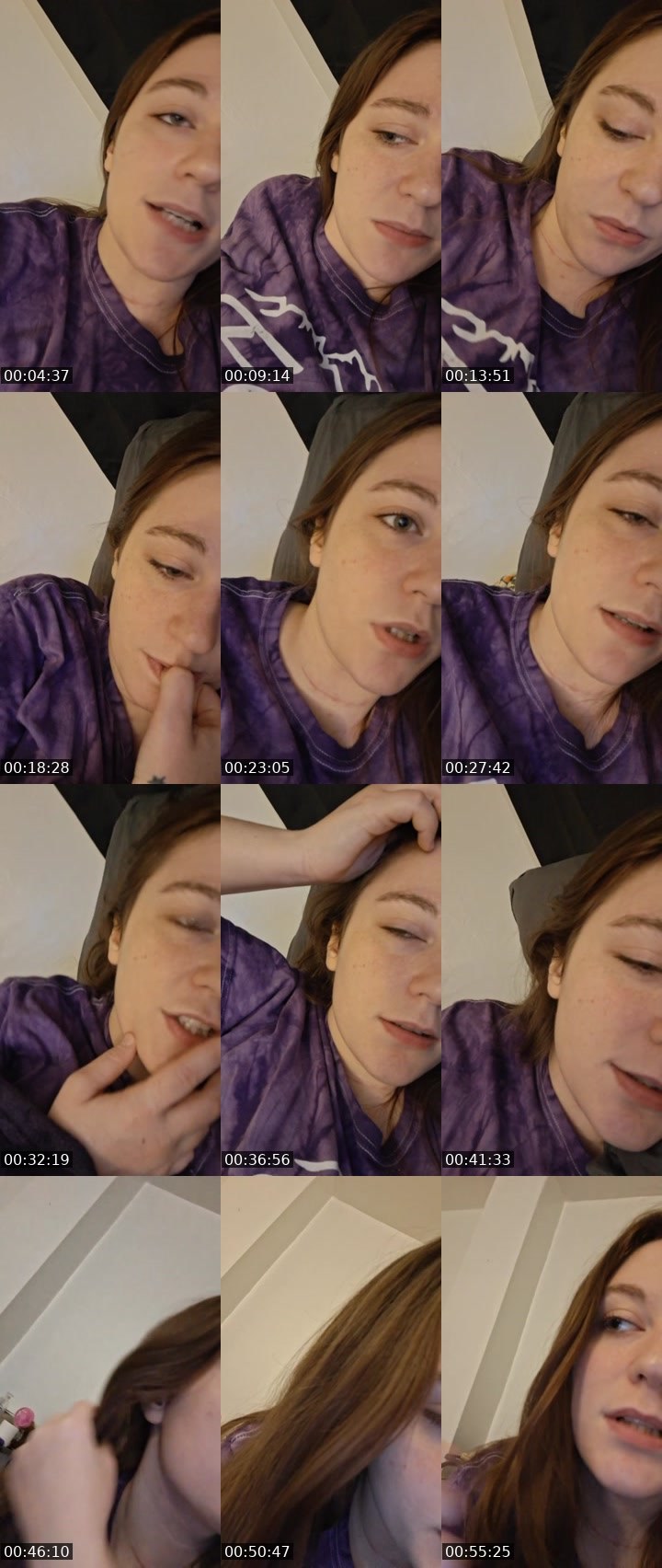 Contact-sheet preview of Brimble's Liveme recording