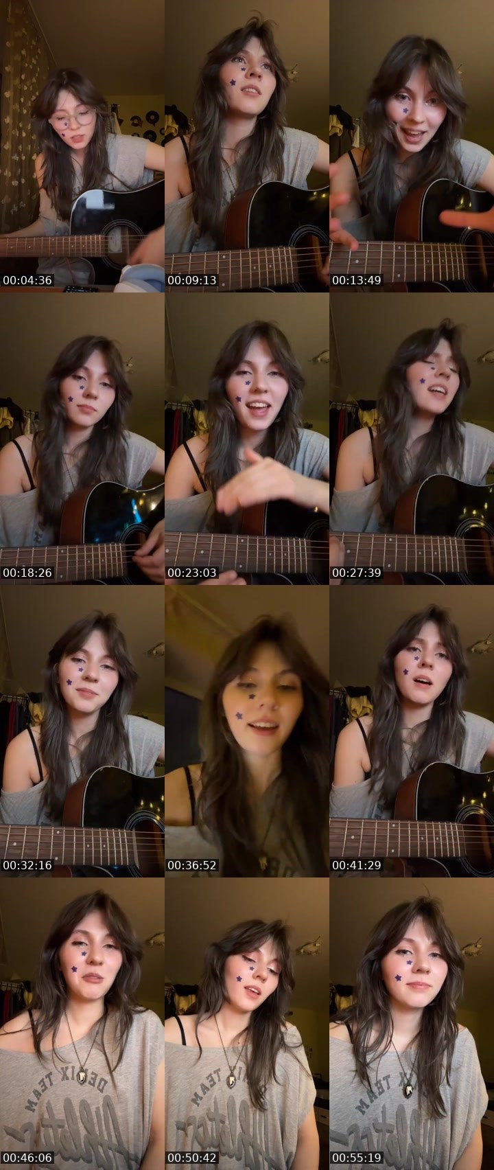 Contact-sheet preview of 👑daria!🦷's Liveme recording
