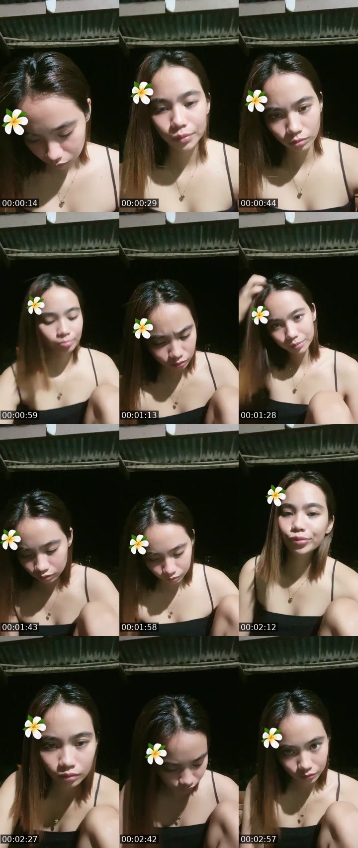 Contact-sheet preview of 👸Zeia🧚📚's Liveme recording
