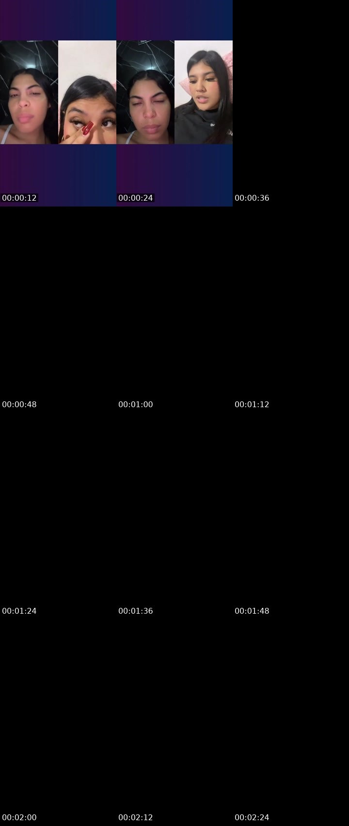 Contact-sheet preview of ✨B@B¥'s Liveme recording