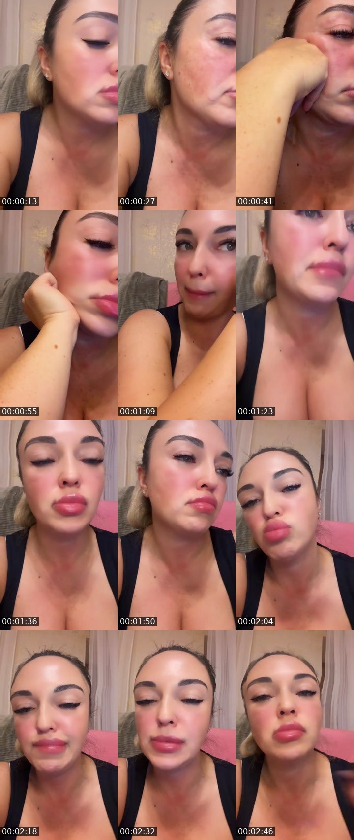 Contact-sheet preview of 𝙑𝙞𝙠𝙪𝙨𝙞𝙠💚's Liveme recording