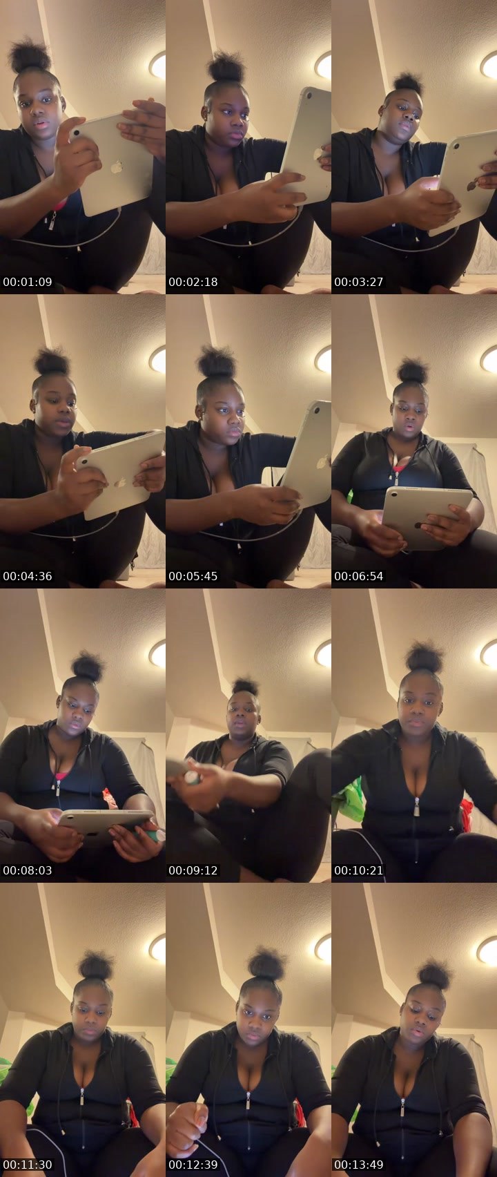 Contact-sheet preview of Nae222's Liveme recording