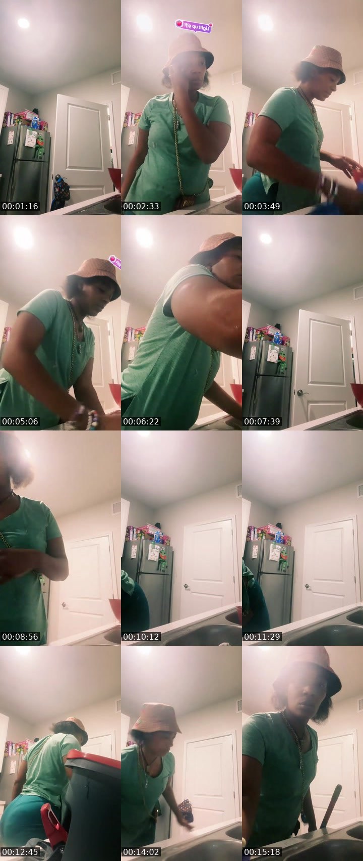 Contact-sheet preview of Fineazz 🎟️'s Liveme recording