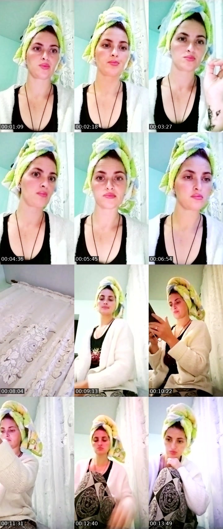 Contact-sheet preview of Melek❤️‍? Love's Liveme recording