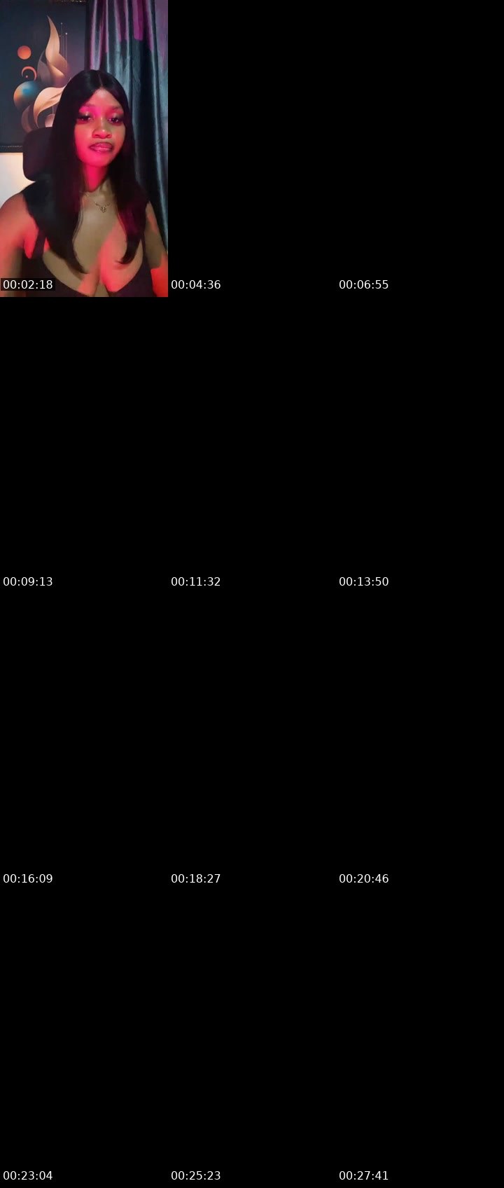 Contact-sheet preview of 🏦Ms JENNIE💎's Liveme recording