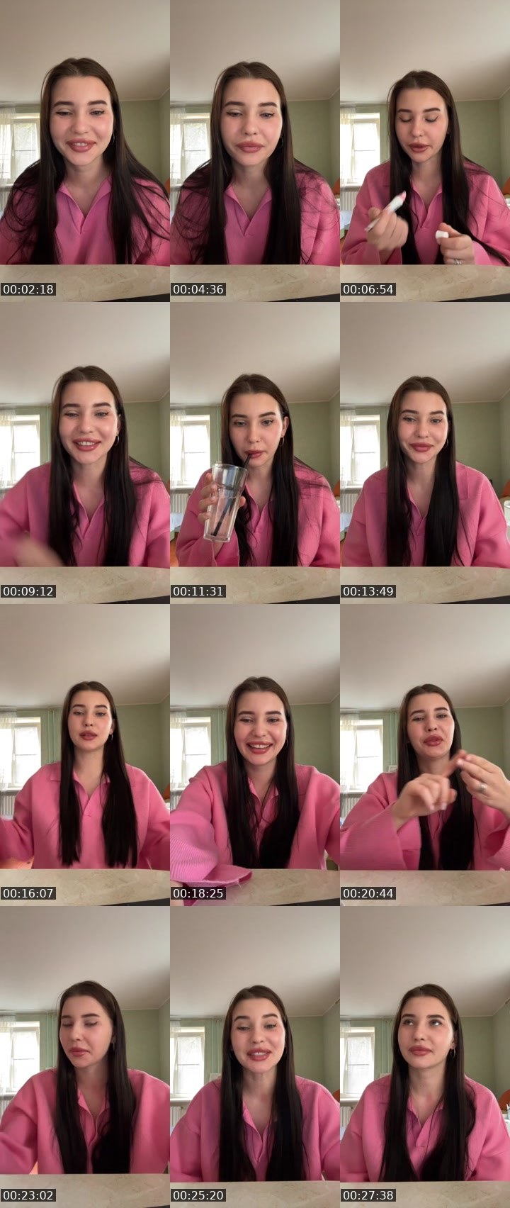 Contact-sheet preview of 🌸illona🌸's Liveme recording