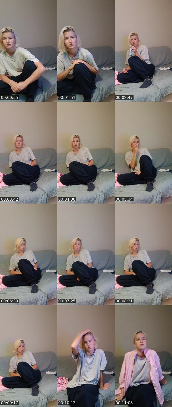 Contact-sheet preview of LunaVibe699's Liveme recording