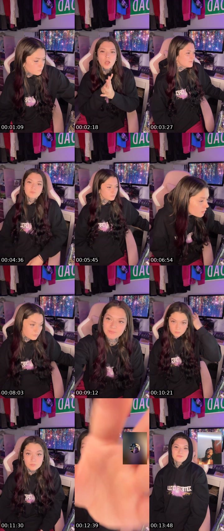 Contact-sheet preview of ✧ርᎧᗰᗴT🤍༞'s Liveme recording