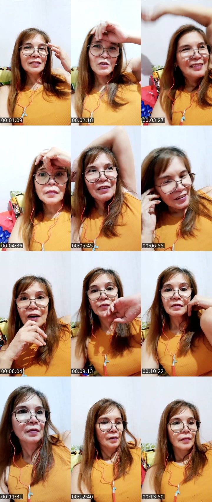 Contact-sheet preview of 🧸ⒺⓁⓉTere01 NP's Liveme recording