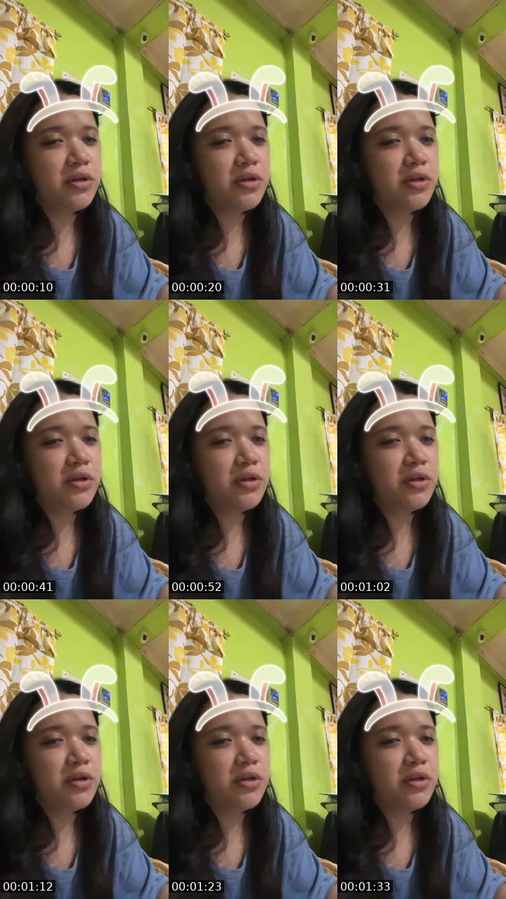 Contact-sheet preview of 👸🏻 Jeya 🔮's Liveme recording