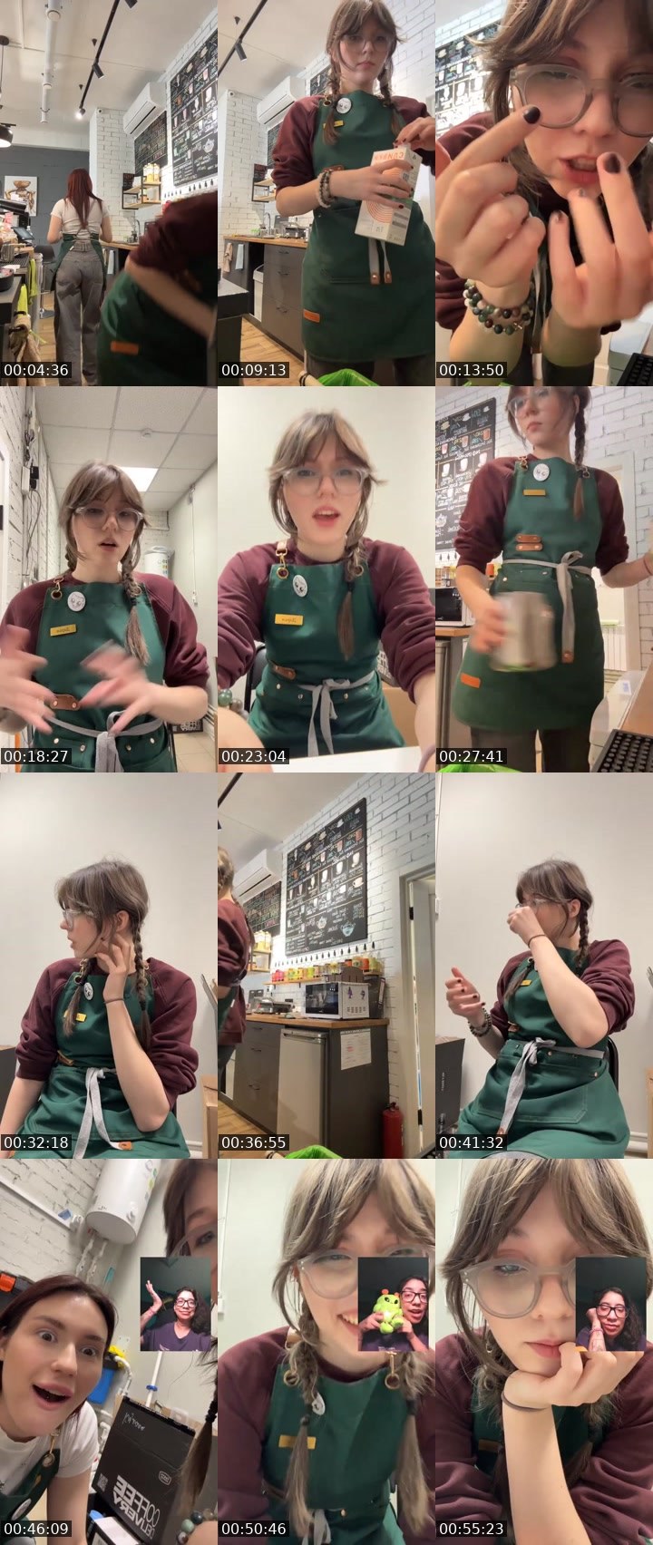 Contact-sheet preview of 👑daria!🦷's Liveme recording