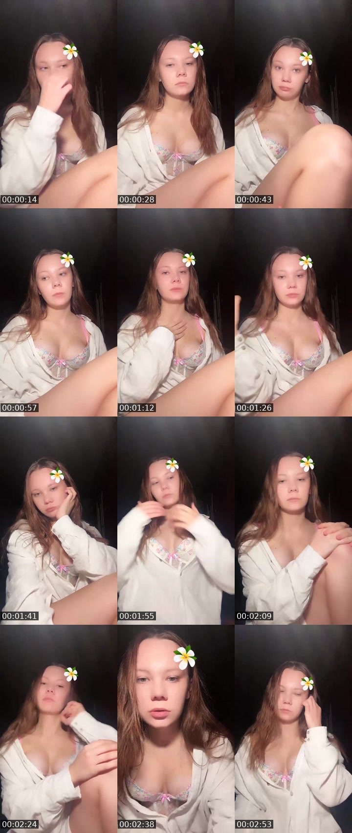 Contact-sheet preview of 🪐 𝐍𝐢𝐤𝐮𝐬𝐲𝐚 🐾's Liveme recording
