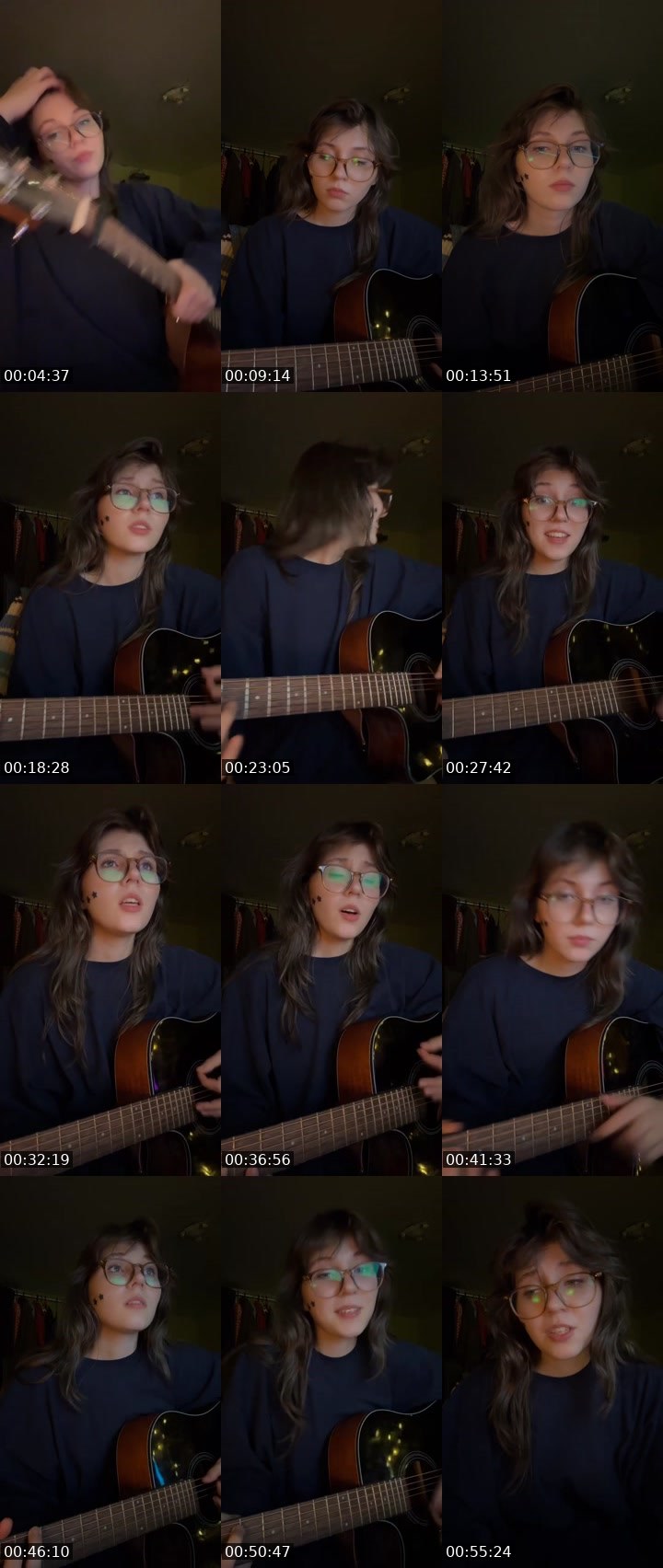 Contact-sheet preview of 👑daria!🦷's Liveme recording