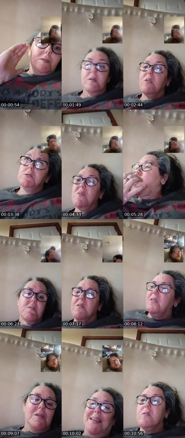 Contact-sheet preview of Debraluv💛👀's Liveme recording