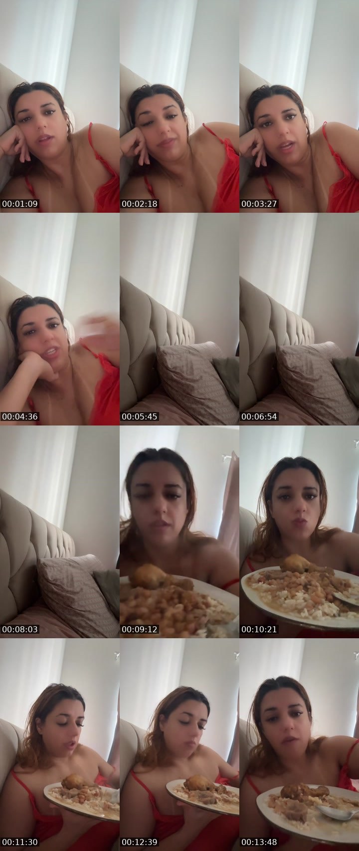 Contact-sheet preview of Line Ribeiro 😎's Liveme recording