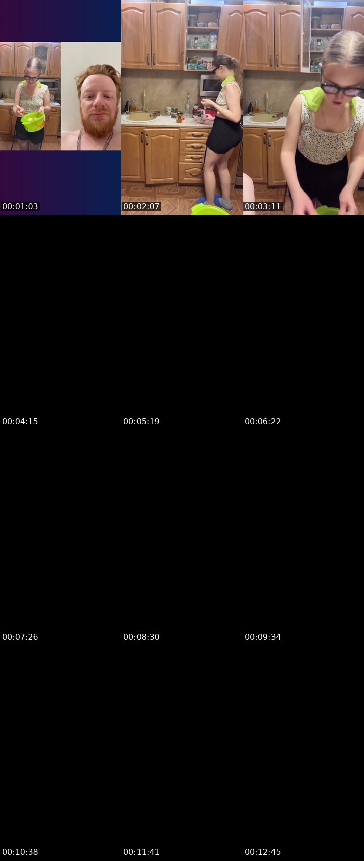 Contact-sheet preview of Eva Hozayka's Liveme recording