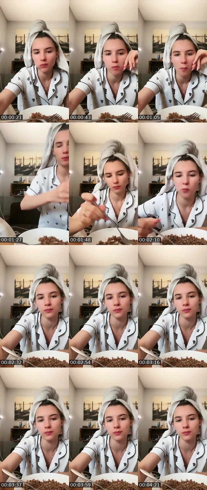 Contact-sheet preview of luna.x 🌙✨'s Liveme recording