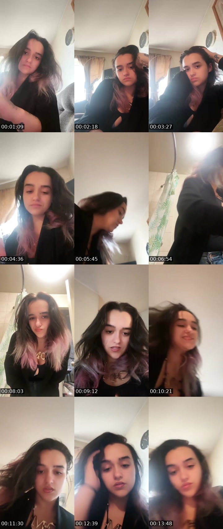 Contact-sheet preview of Livelove-314499365's Liveme recording