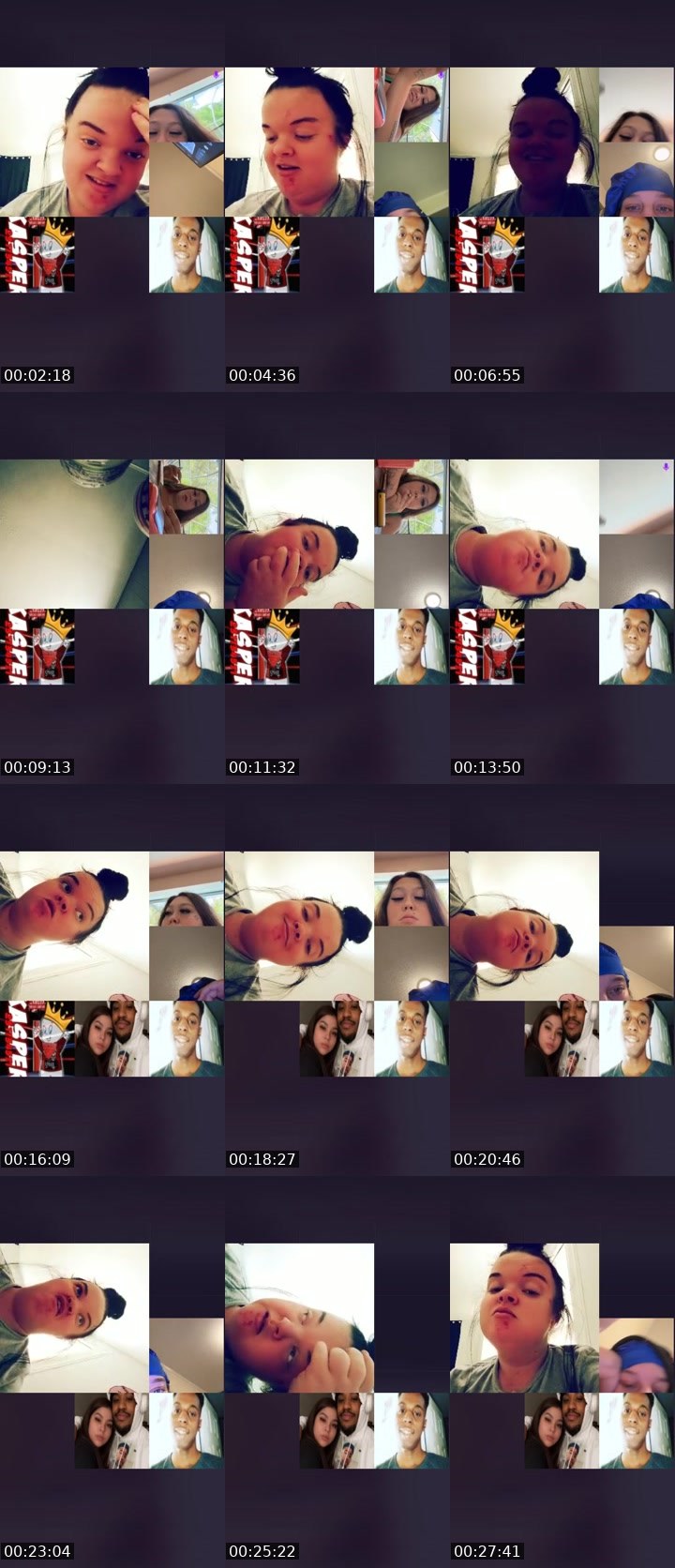Contact-sheet preview of 𝐁𝐢𝐧𝐤𝐤𝐁𝐢𝐧𝐤𝐤's Liveme recording