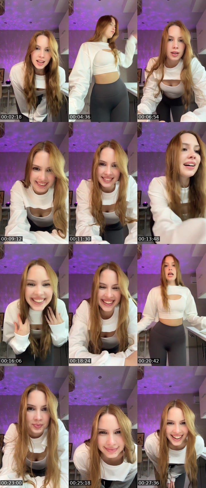 Contact-sheet preview of Nasty Tasty's Liveme recording