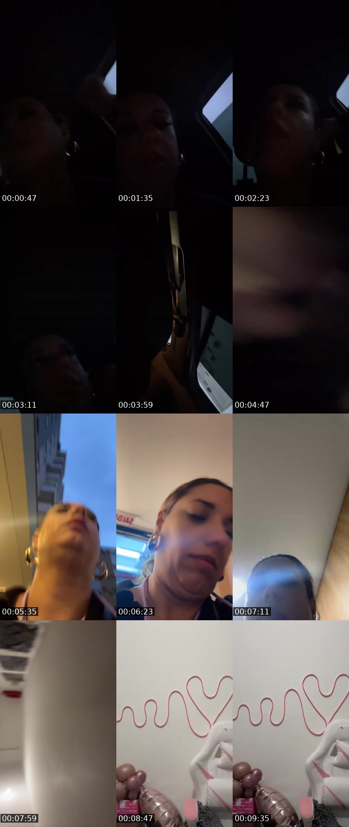 Contact-sheet preview of Line Ribeiro 😎's Liveme recording