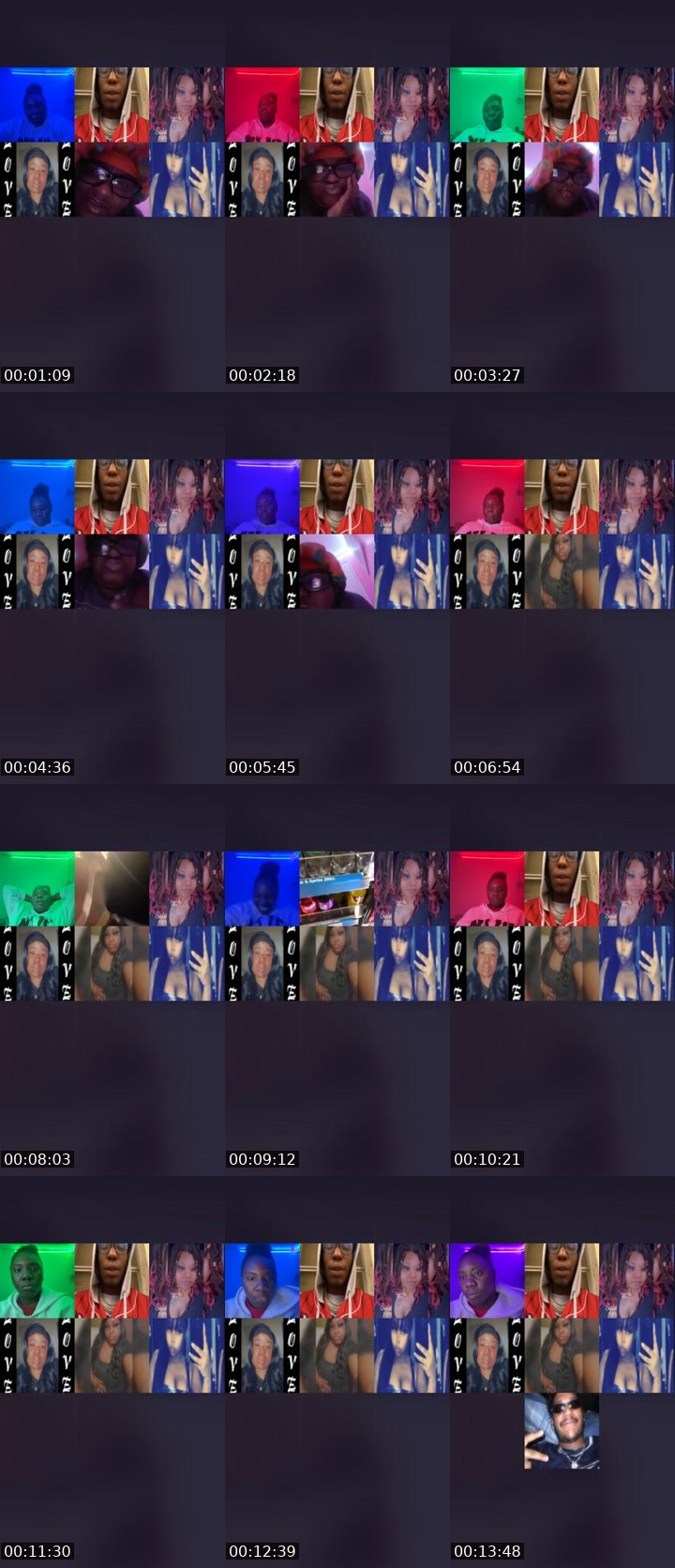 Contact-sheet preview of ✨ąʂɧƈąƙɛ✨'s Liveme recording