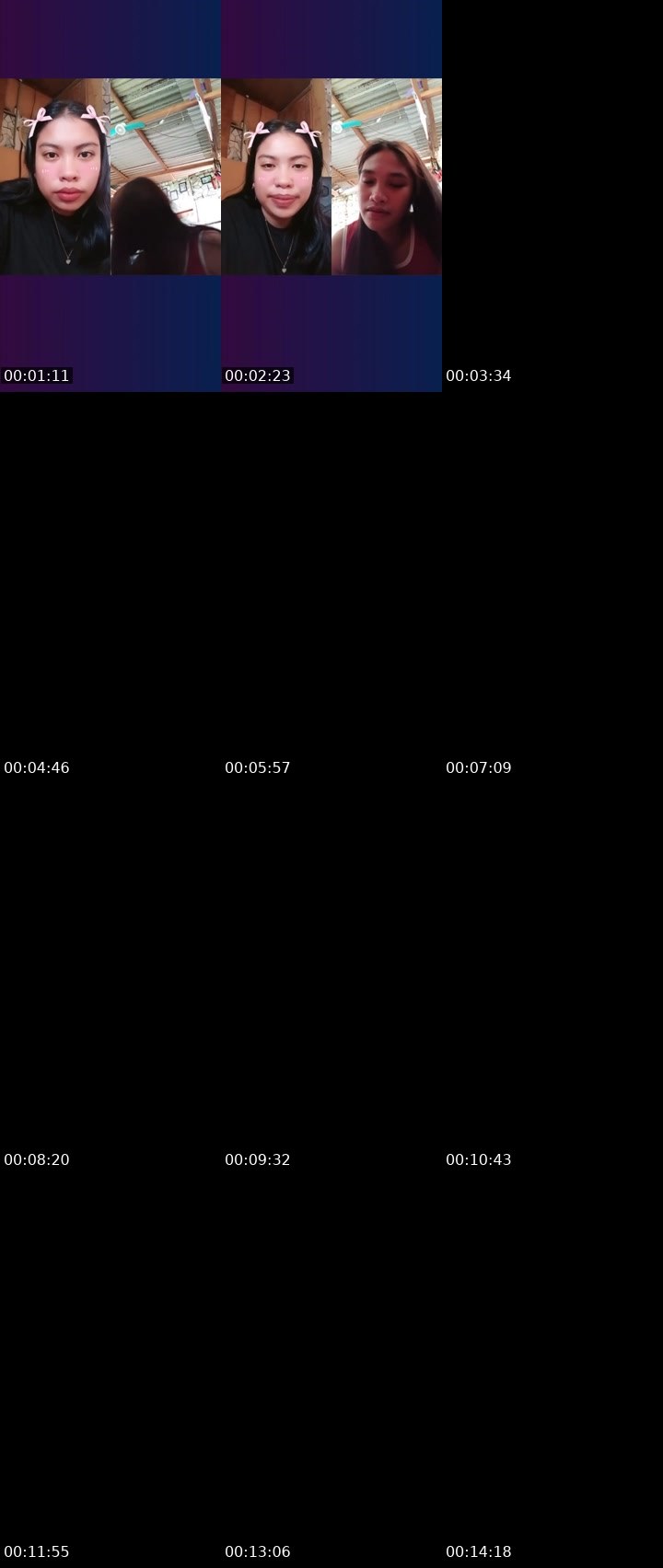 Contact-sheet preview of 🌶️7k-Zaynee🦄's Liveme recording