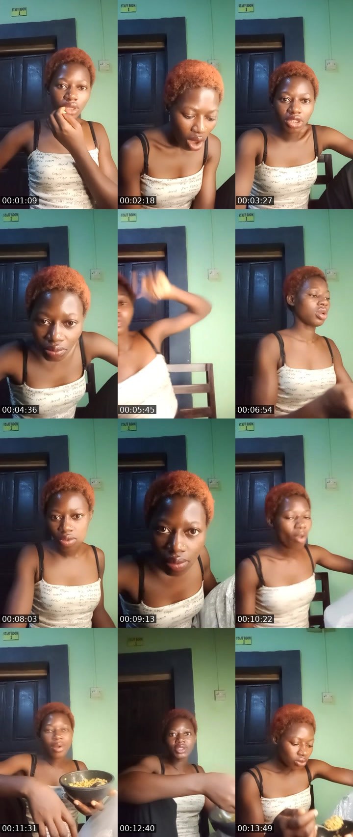 Contact-sheet preview of bhagyamelish🎯's Liveme recording