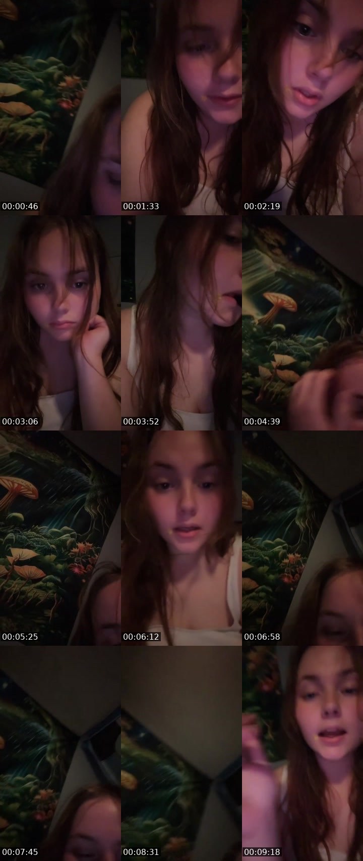 Contact-sheet preview of Mak🫶's Liveme recording
