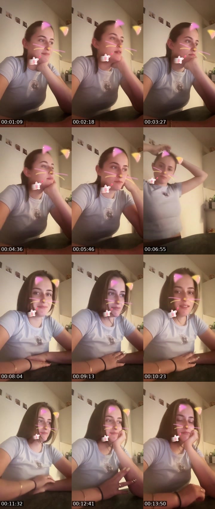 Contact-sheet preview of Natalka🦂's Liveme recording