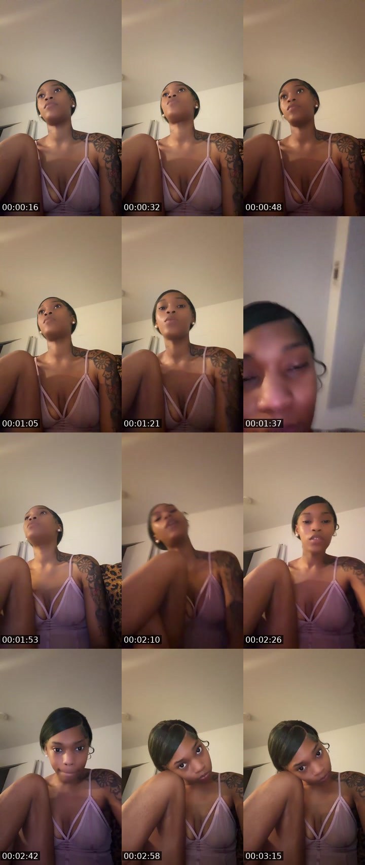 Contact-sheet preview of Raveroyale's Liveme recording