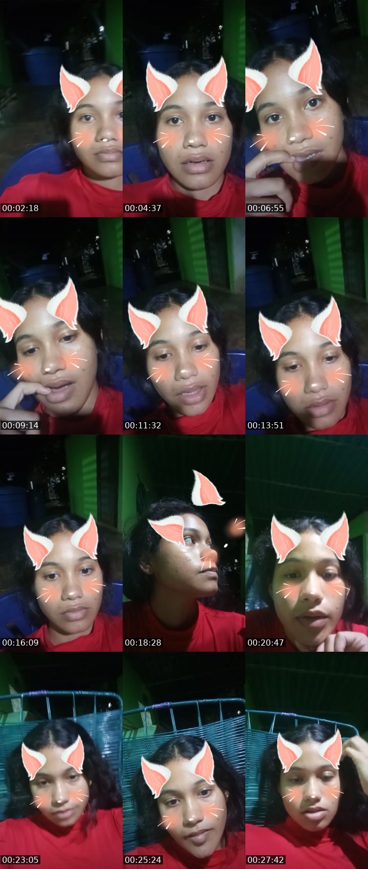 Contact-sheet preview of DayanaV👑⃤'s Liveme recording