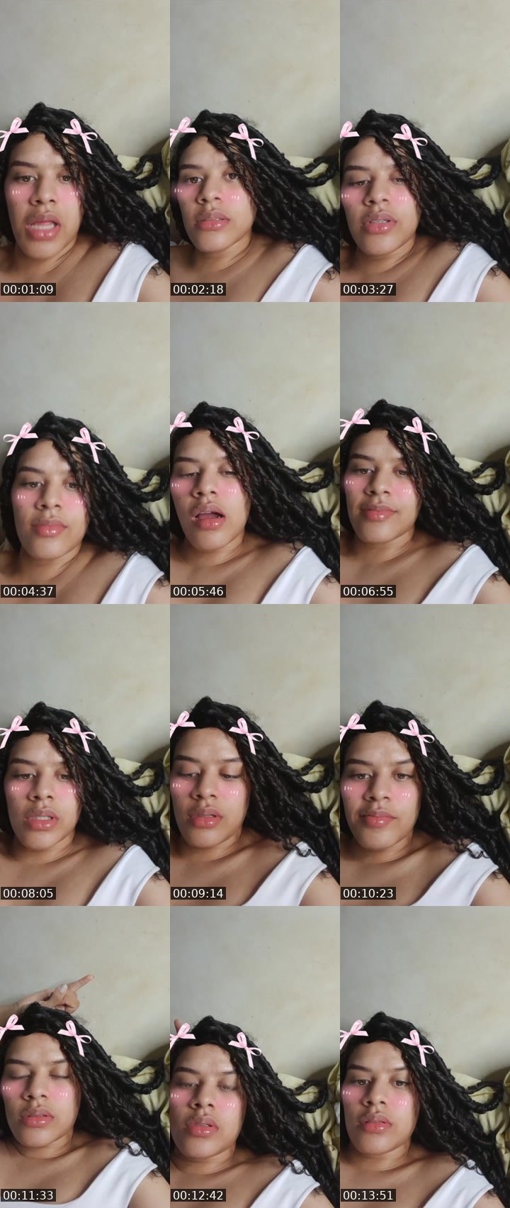 Contact-sheet preview of 💠Annys👁's Liveme recording