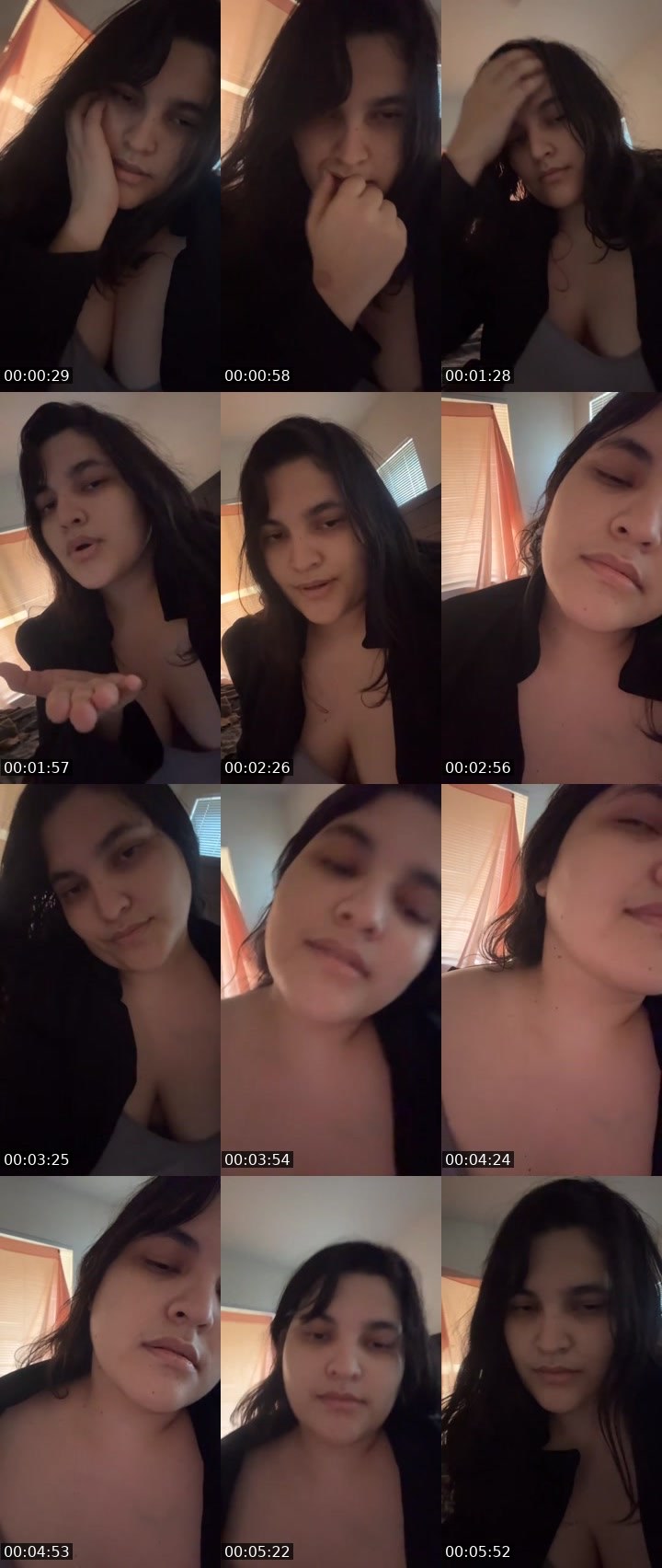 Contact-sheet preview of Kimm h cod-365626026's Liveme recording