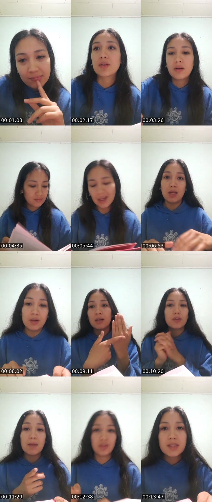 Contact-sheet preview of Nicole 🧿's Liveme recording