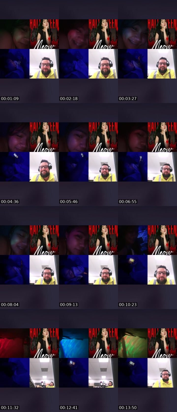 Contact-sheet preview of 😈HotMomma🔥's Liveme recording