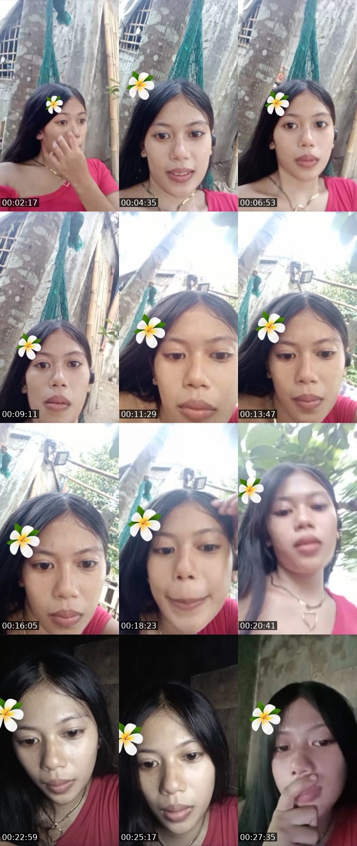 Contact-sheet preview of 💞 Lovely 💞's Liveme recording