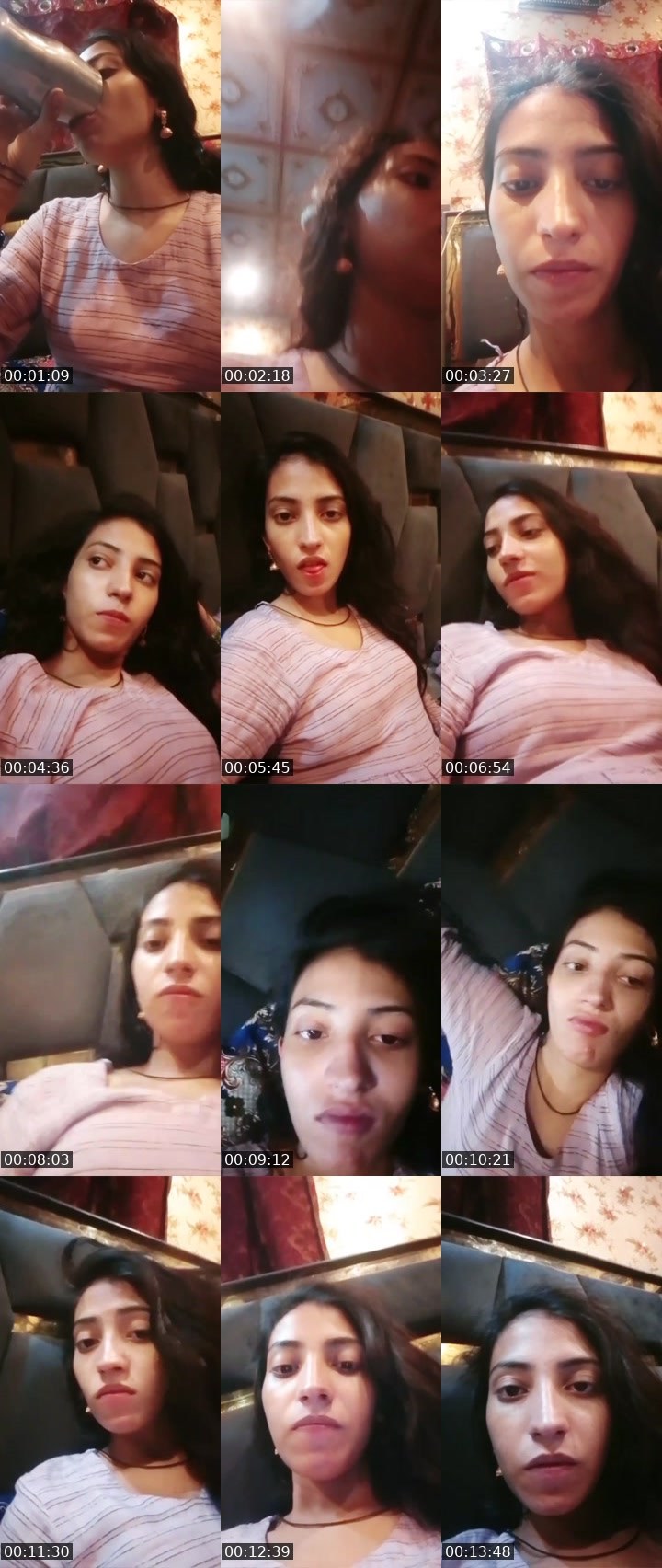 Contact-sheet preview of Anuska g 🔥's Liveme recording