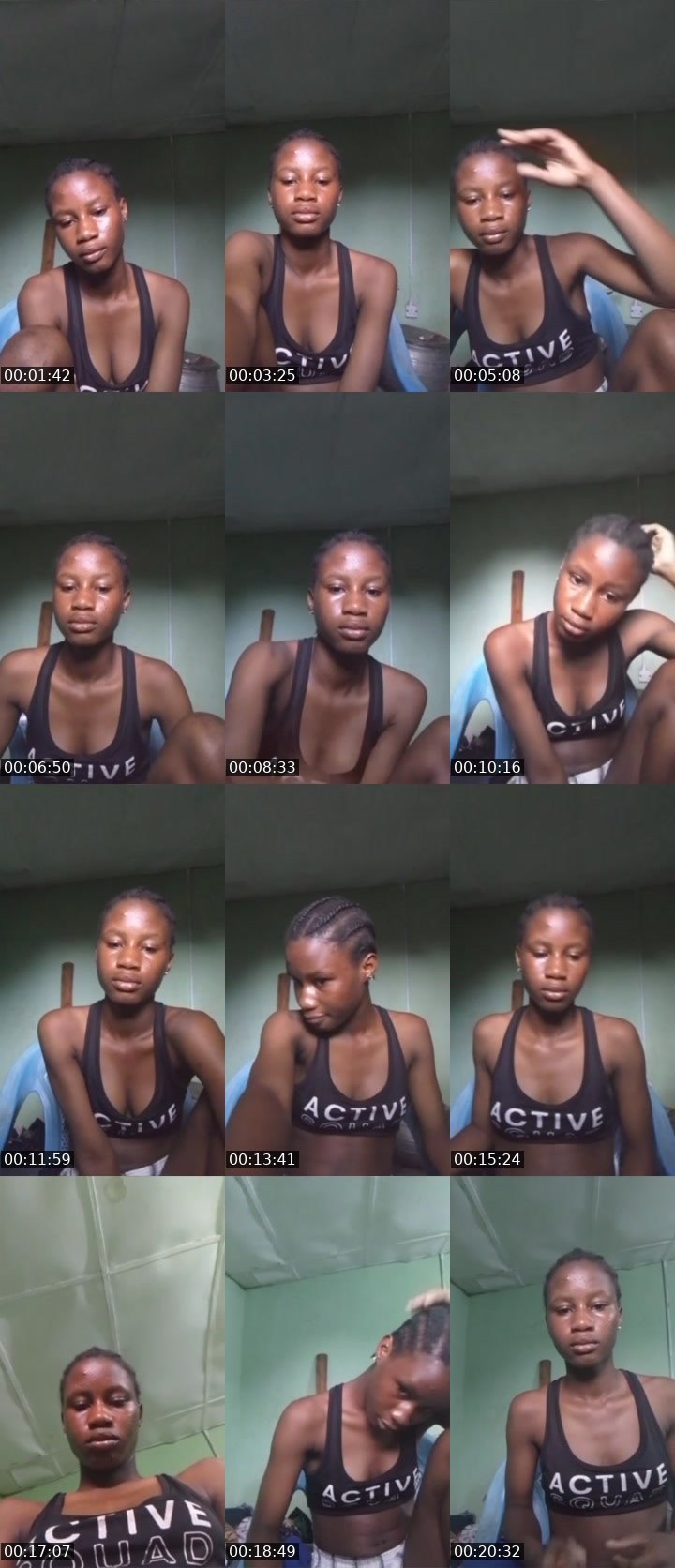 Contact-sheet preview of Marvellous Obisesan's Liveme recording