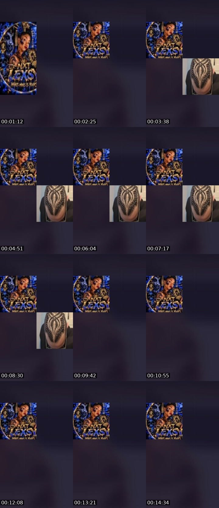 Contact-sheet preview of NXT=Le♐️syChar〽️'s Liveme recording