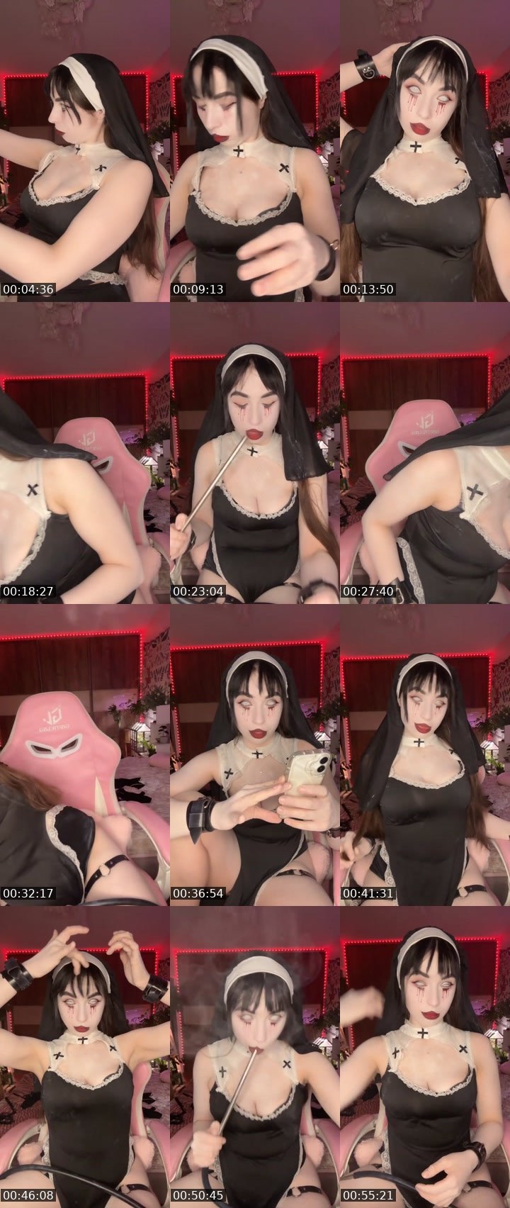 Contact-sheet preview of 👑SillyGoose 🪿's Liveme recording