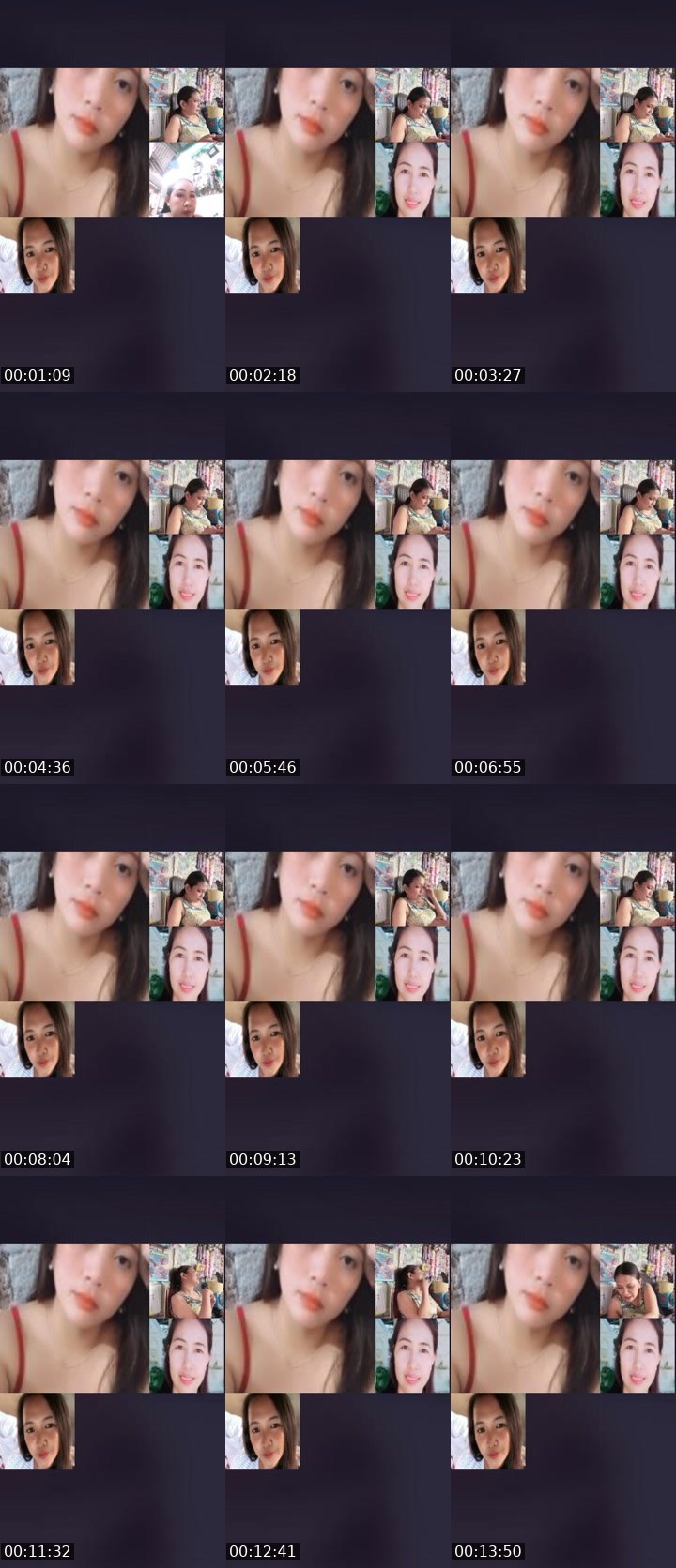 Contact-sheet preview of ♉️👸18kAjhey🦋's Liveme recording