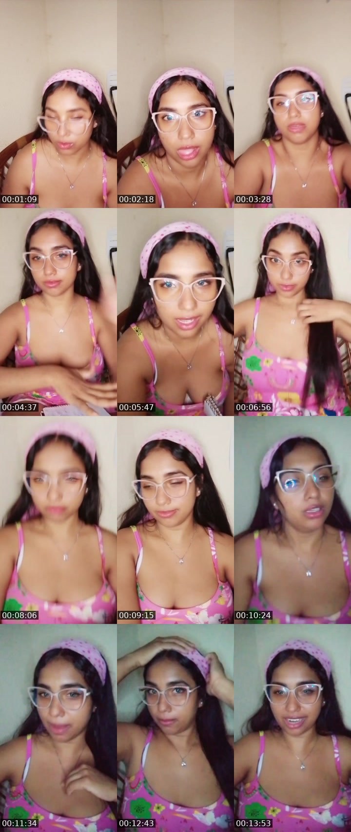 Contact-sheet preview of R🌺S🌺's Liveme recording