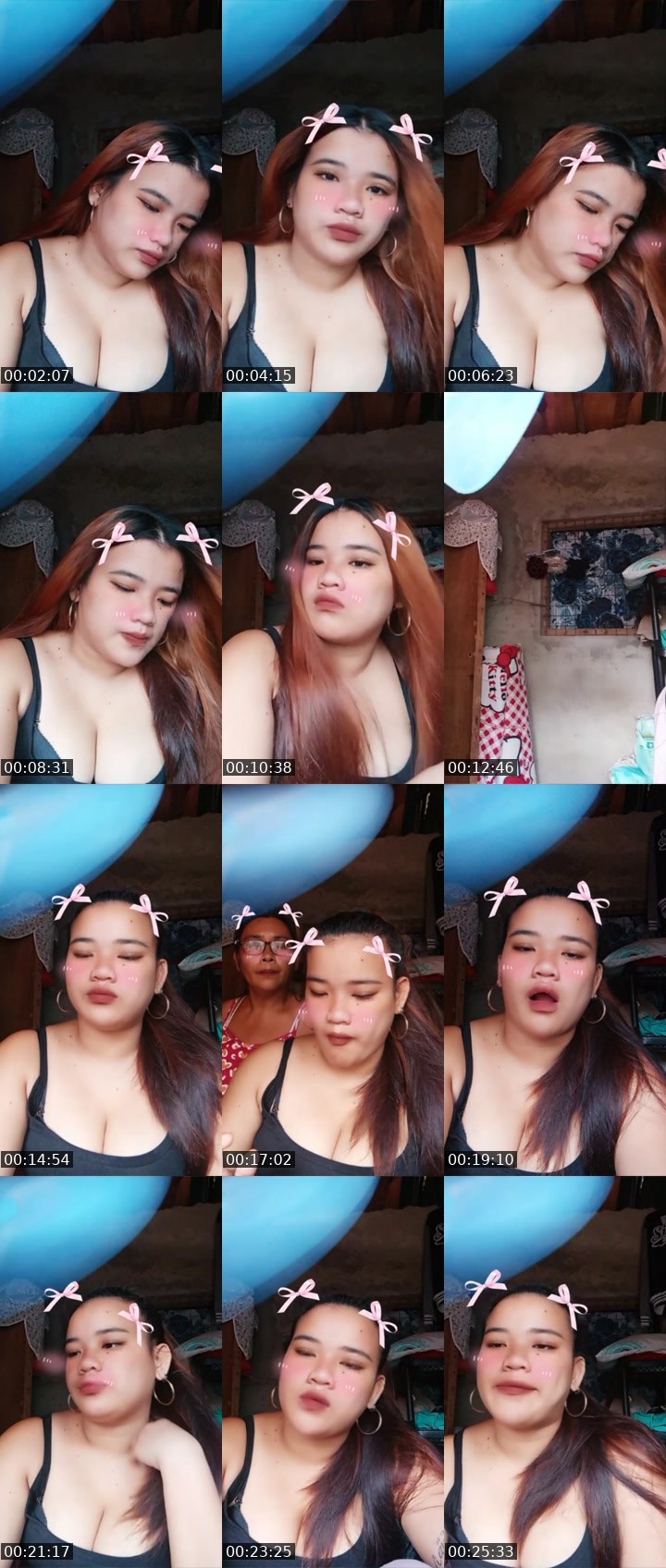 Contact-sheet preview of 👸xybia🧙‍NP's Liveme recording