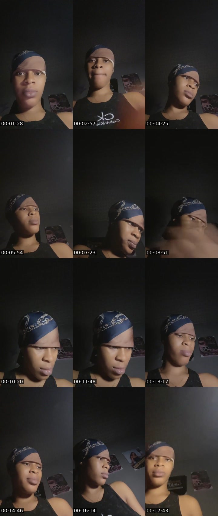 Contact-sheet preview of 💸PREtty🤍🖤's Liveme recording