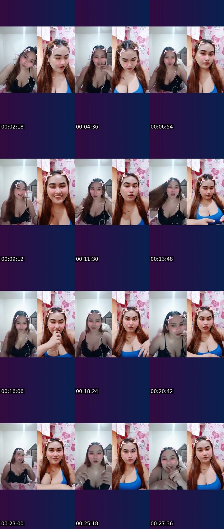 Contact-sheet preview of £💸Anneliesse👏's Liveme recording
