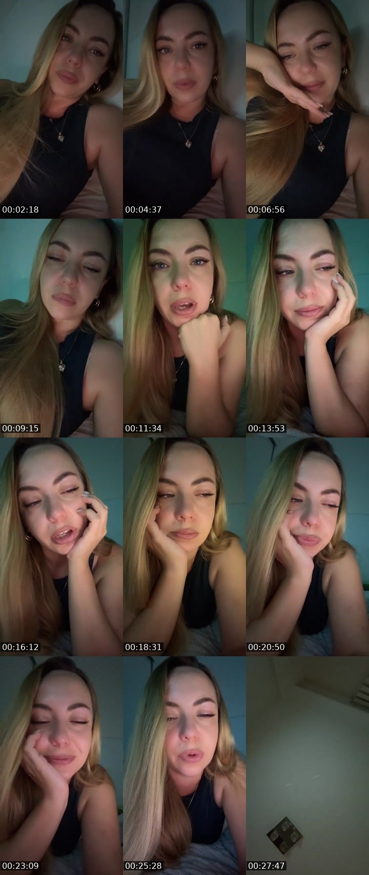 Contact-sheet preview of 💛SirenTatiana🩵's Liveme recording