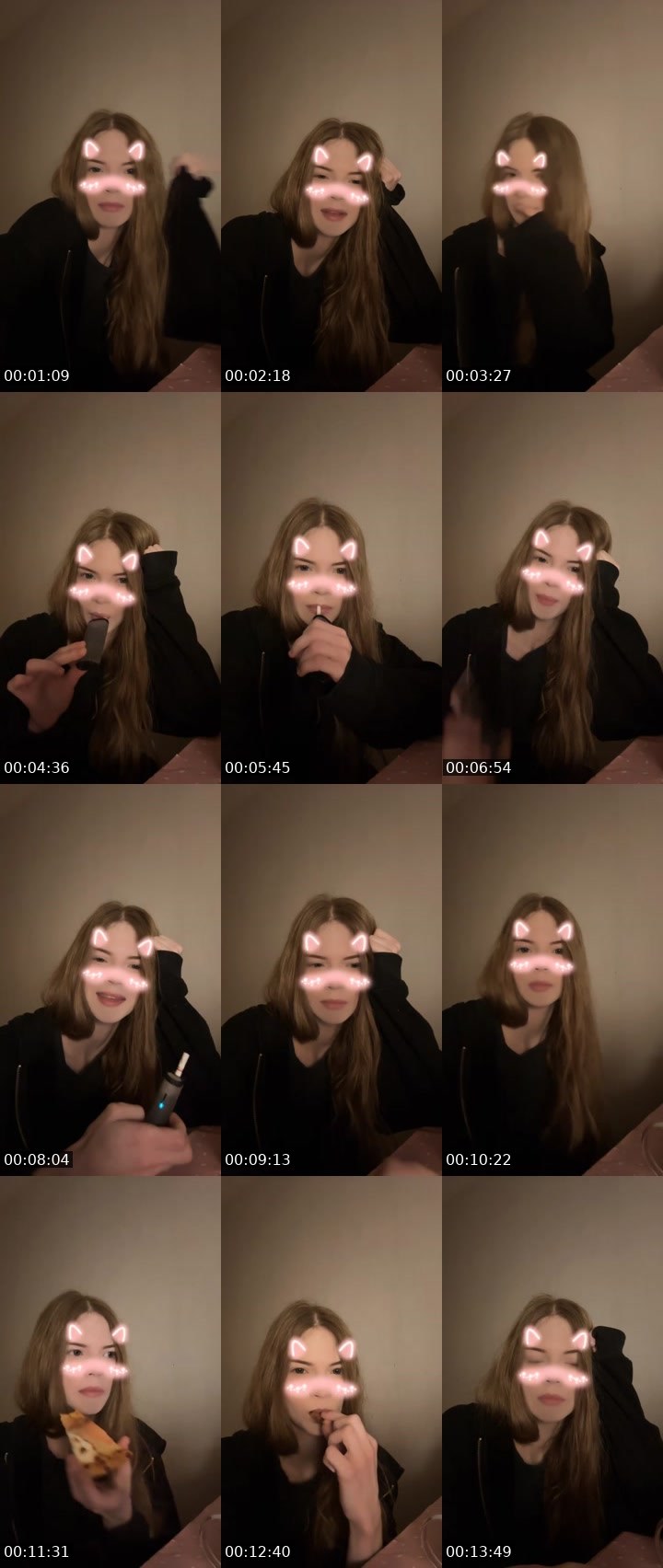 Contact-sheet preview of 🤍JustAnna🤍's Liveme recording